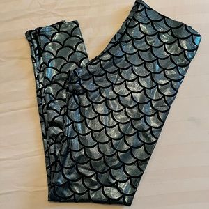 Blackmail Blue Mermaid Leggings